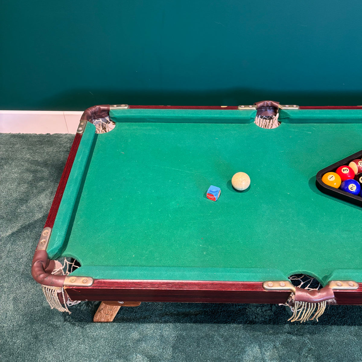 Billard de table ancien et complet - Ref 1385