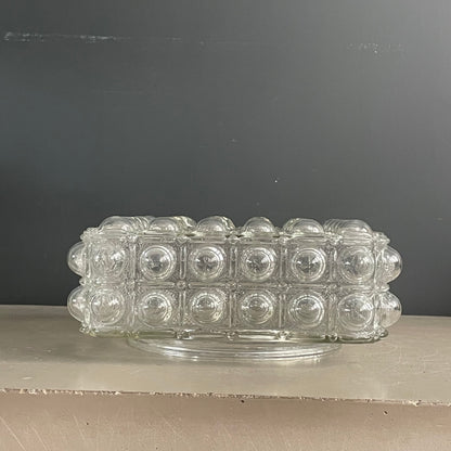 Plafonnier applique en verre moulé bulles - Ref 1147