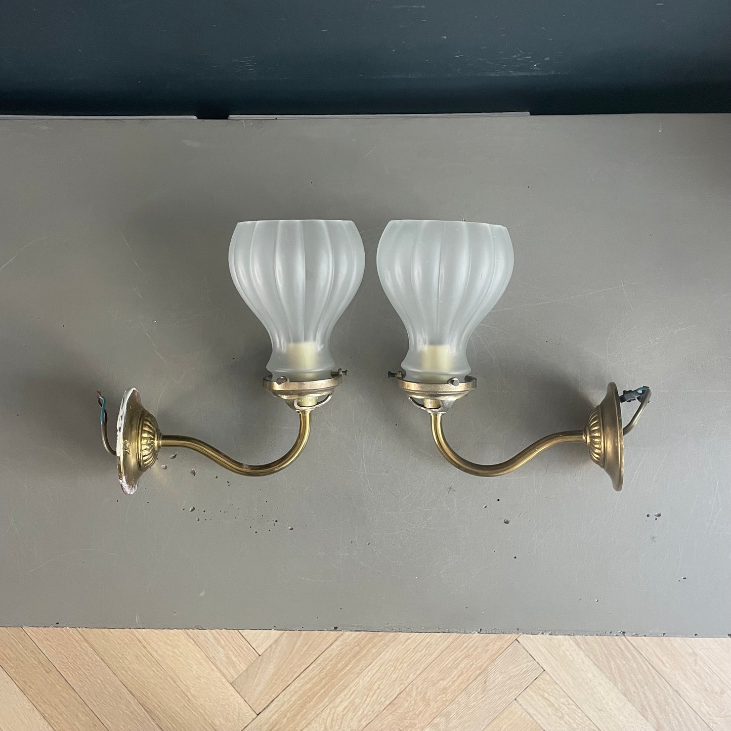 Paire d’appliques tulipe - Ref 1108
