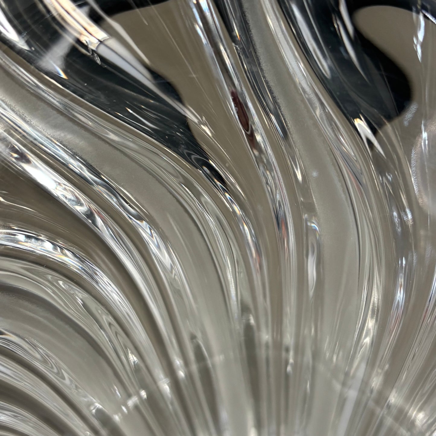Vase en cristal art-déco 20cm - Ref 1329