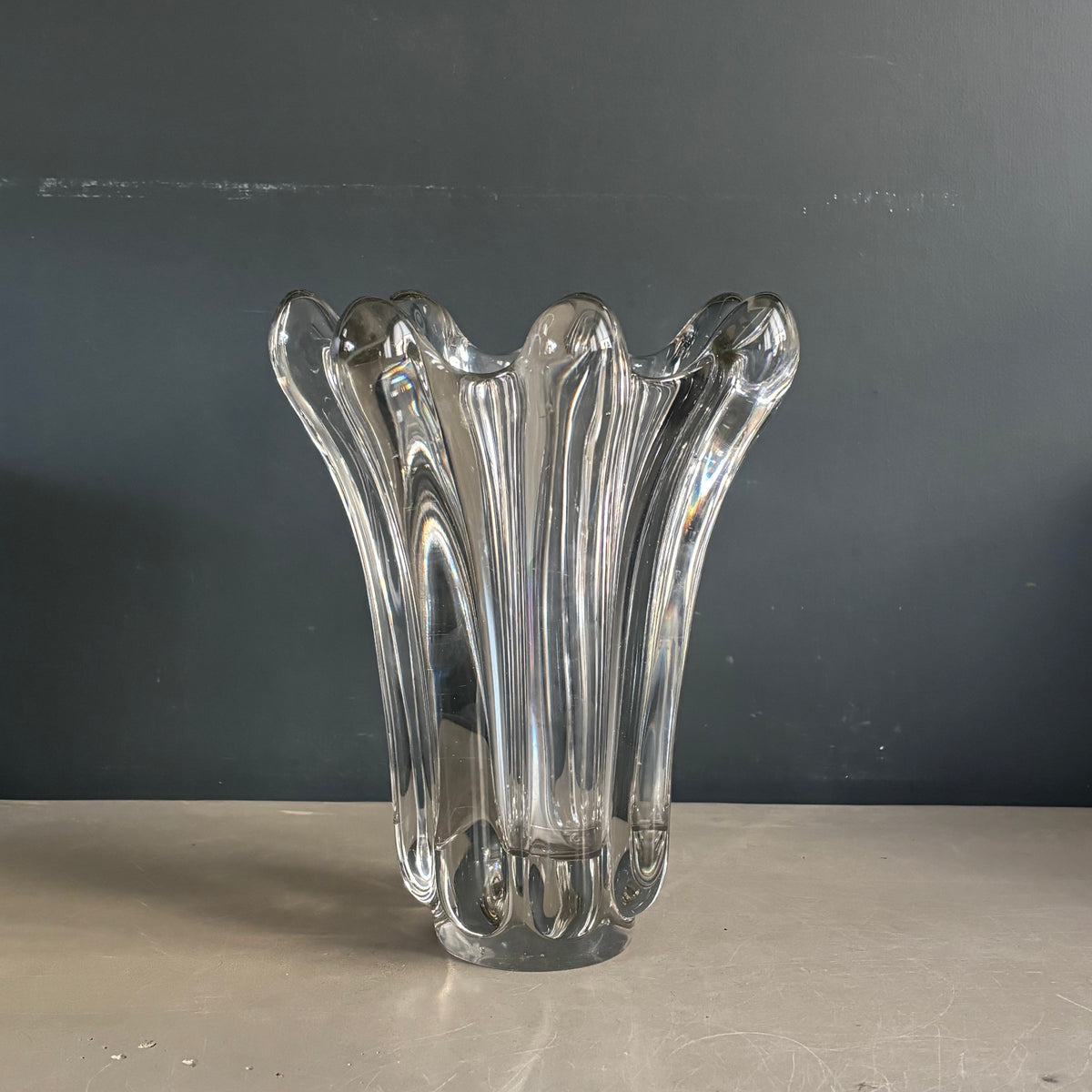 Vase en cristal 26cm - Ref 1316