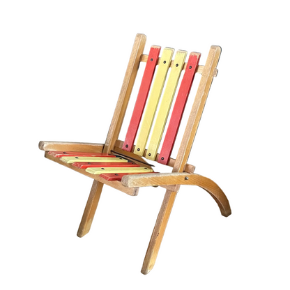 Chaise enfant pliante en bois - Ref 1094