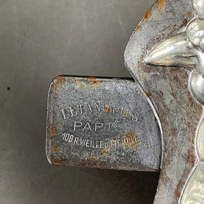 Moule poule en métal étamé ancien - Letang Fils - Modèle 941 - Ref 1171
