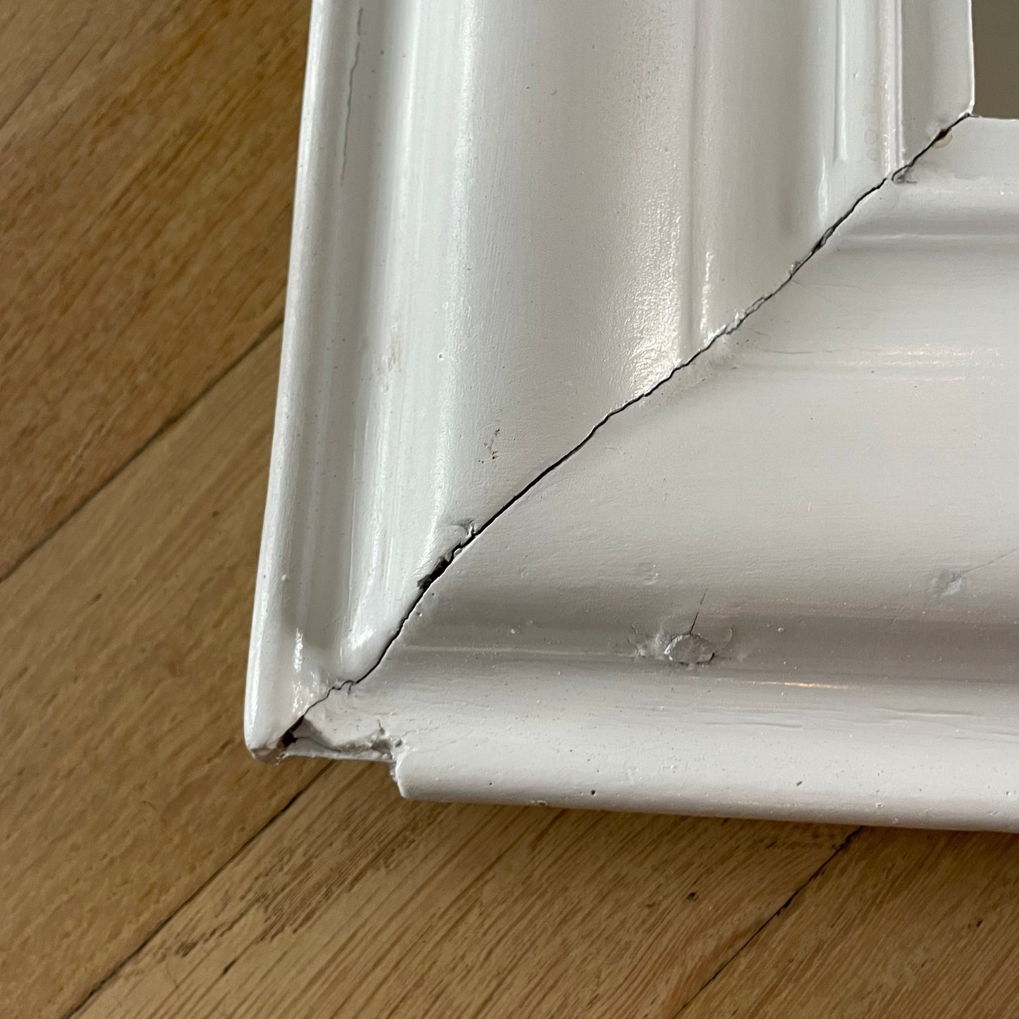 Miroir trumeau en bois peint - Ref 1210