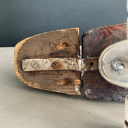 Skateboard en bois années 50 - Ref 1082