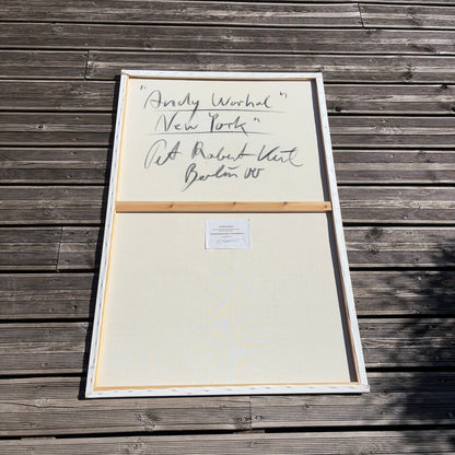 Tableau d’Andy Wahrol par Peter Robert Keil - Avec certificat d’authenticité - Ref 1242