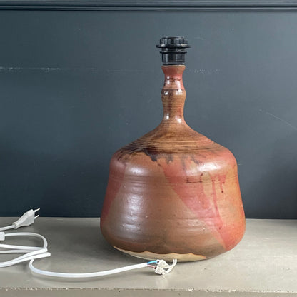 Pied de lampe vintage en céramique - Ref 1143