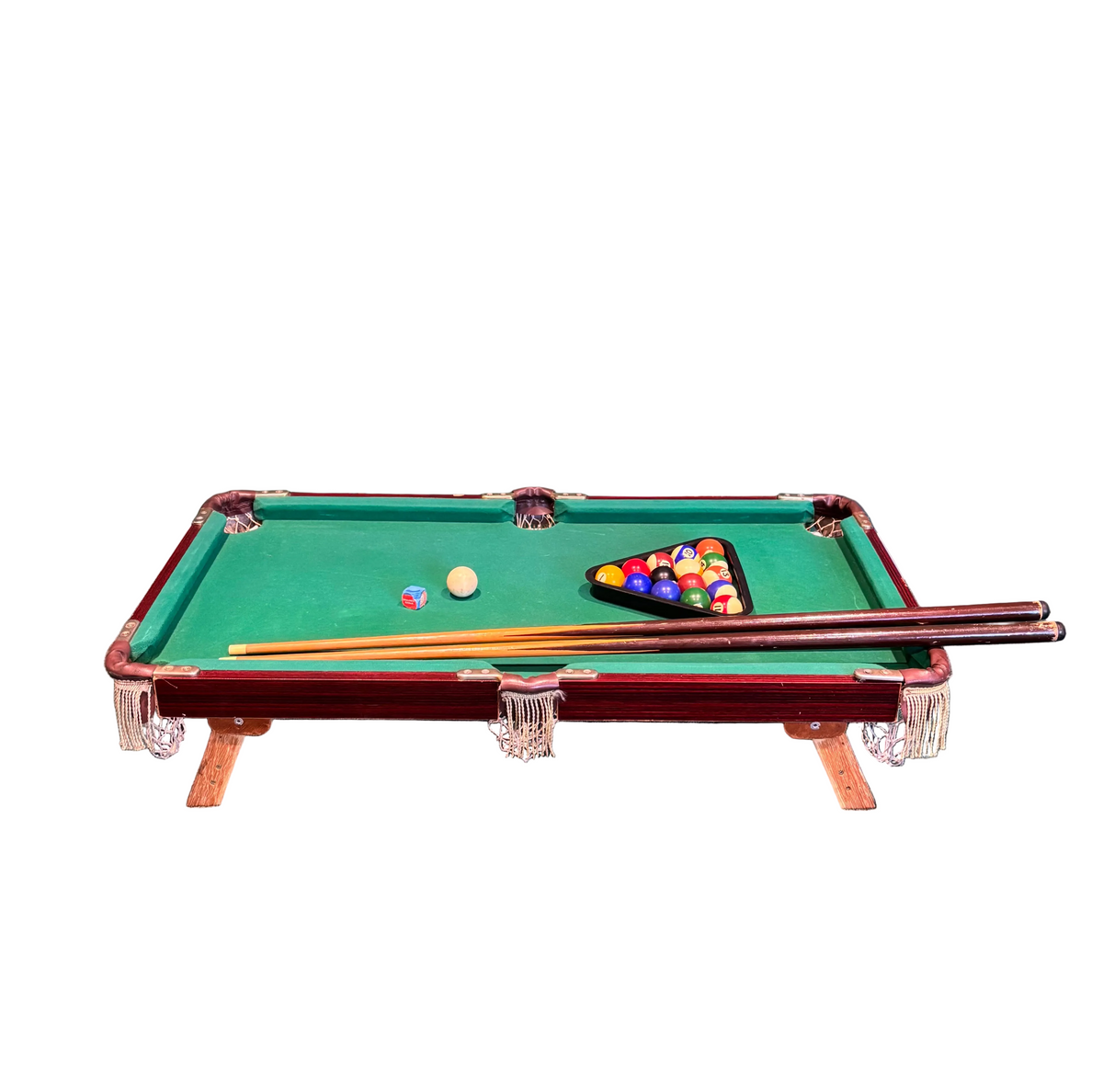 Billard de table ancien et complet - Ref 1385