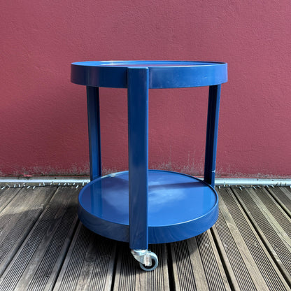 Desserte roulante space-age bleu marine - Ref 1283