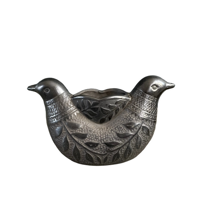 Céramique sculpture oiseaux - Ref 1074