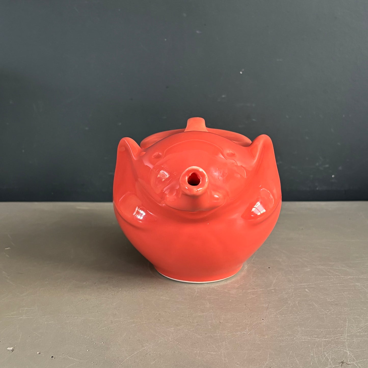 Théière Éléphant grand modèle couleur corail - Ref 1273