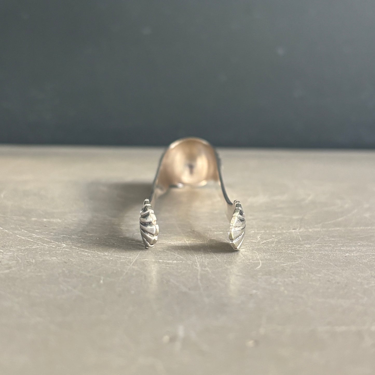 Pince à sucre en métal argenté - 12,5 cm - Ref 1223