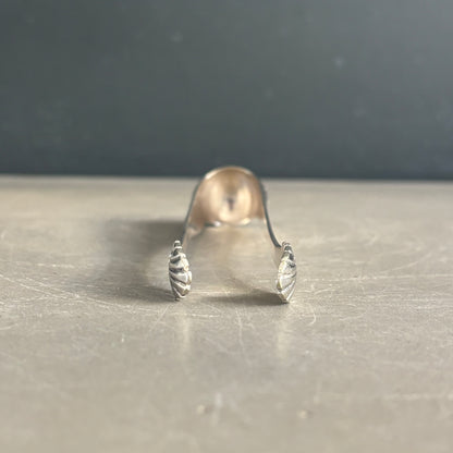 Pince à sucre en métal argenté - 12,5 cm - Ref 1223