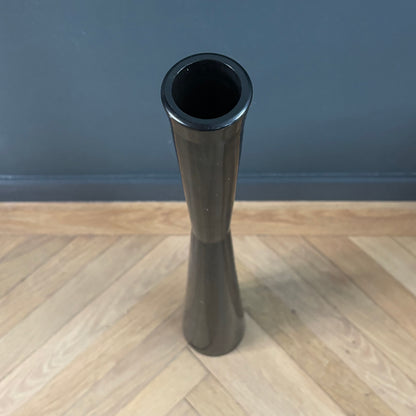 Grand vase en céramique noire - Ref 1285