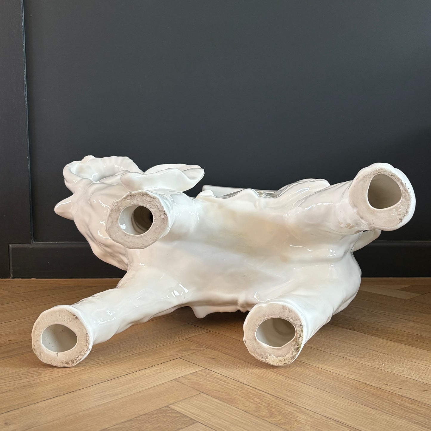 Cache-pot éléphant en céramique - Ref 1339