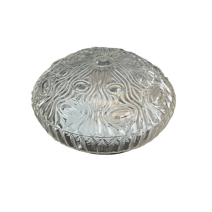Plafonnier ou applique en verre moulé bombé - Ref 1184