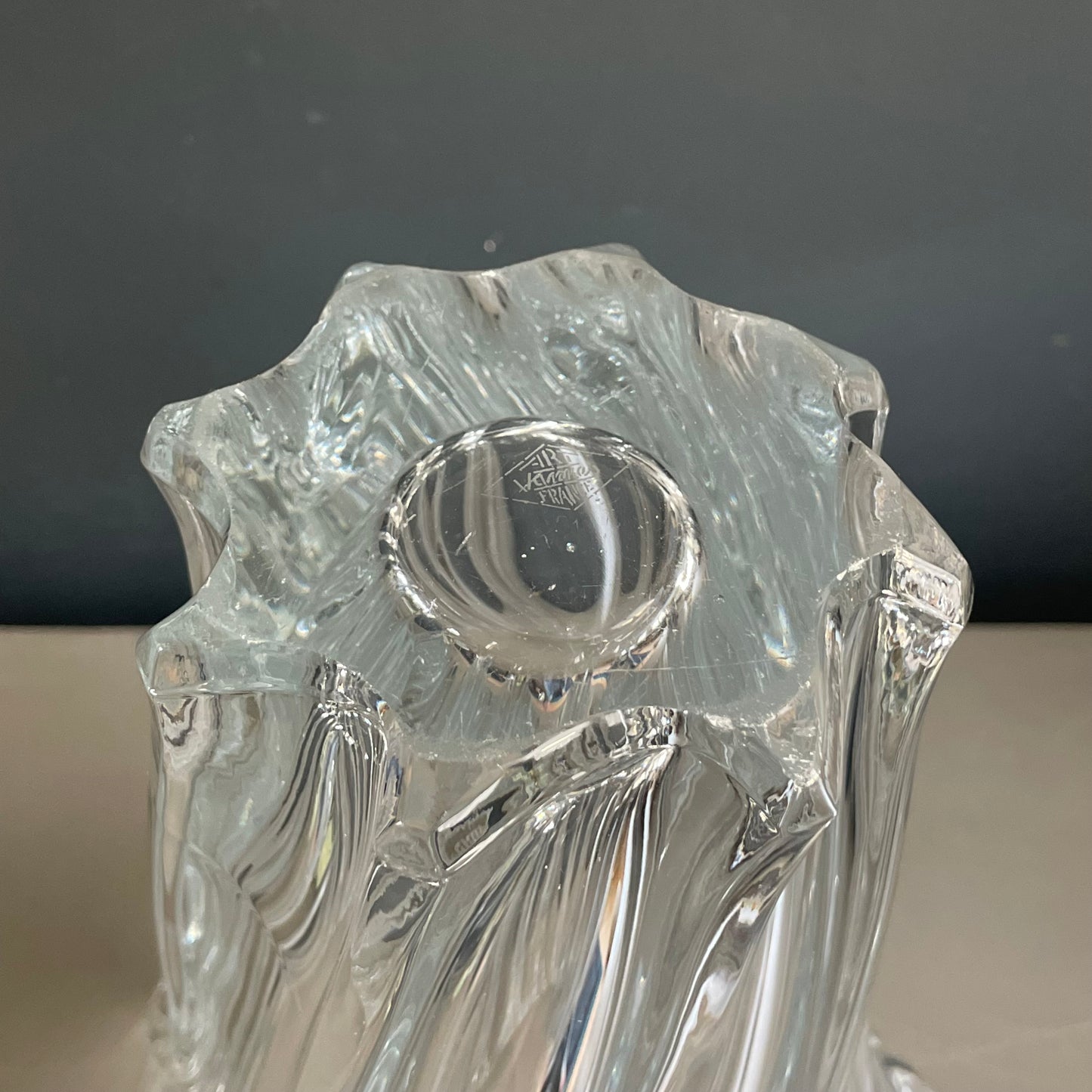 Vase en cristal de Vannes - Ref 1064