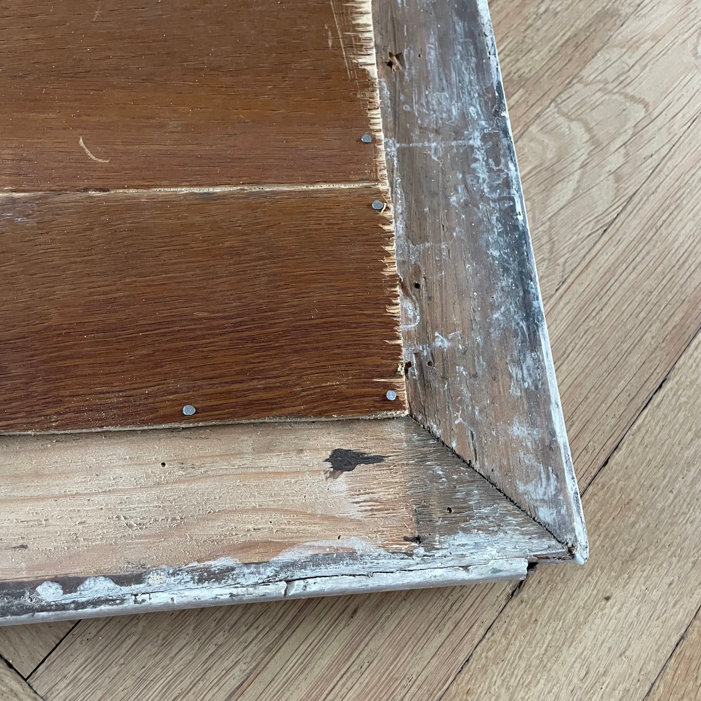 Miroir trumeau en bois peint - Ref 1210