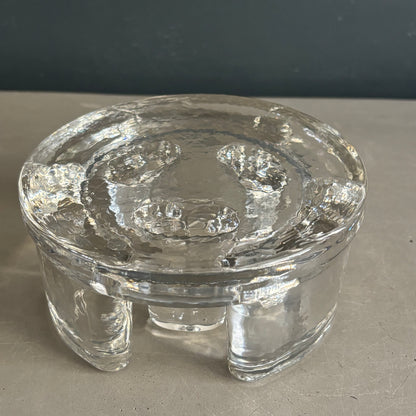 Chauffe-plat en verre moulé pressé - Ref 1256