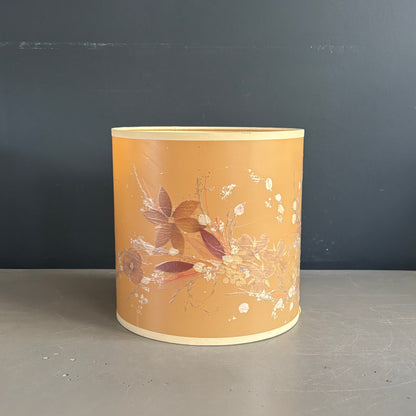 Abat-jour vintage à fleurs séchées - Ref 1230