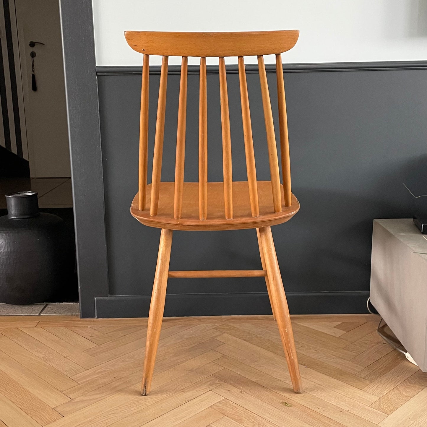 Chaise scandinave à barreaux 1950 - Ref 1209