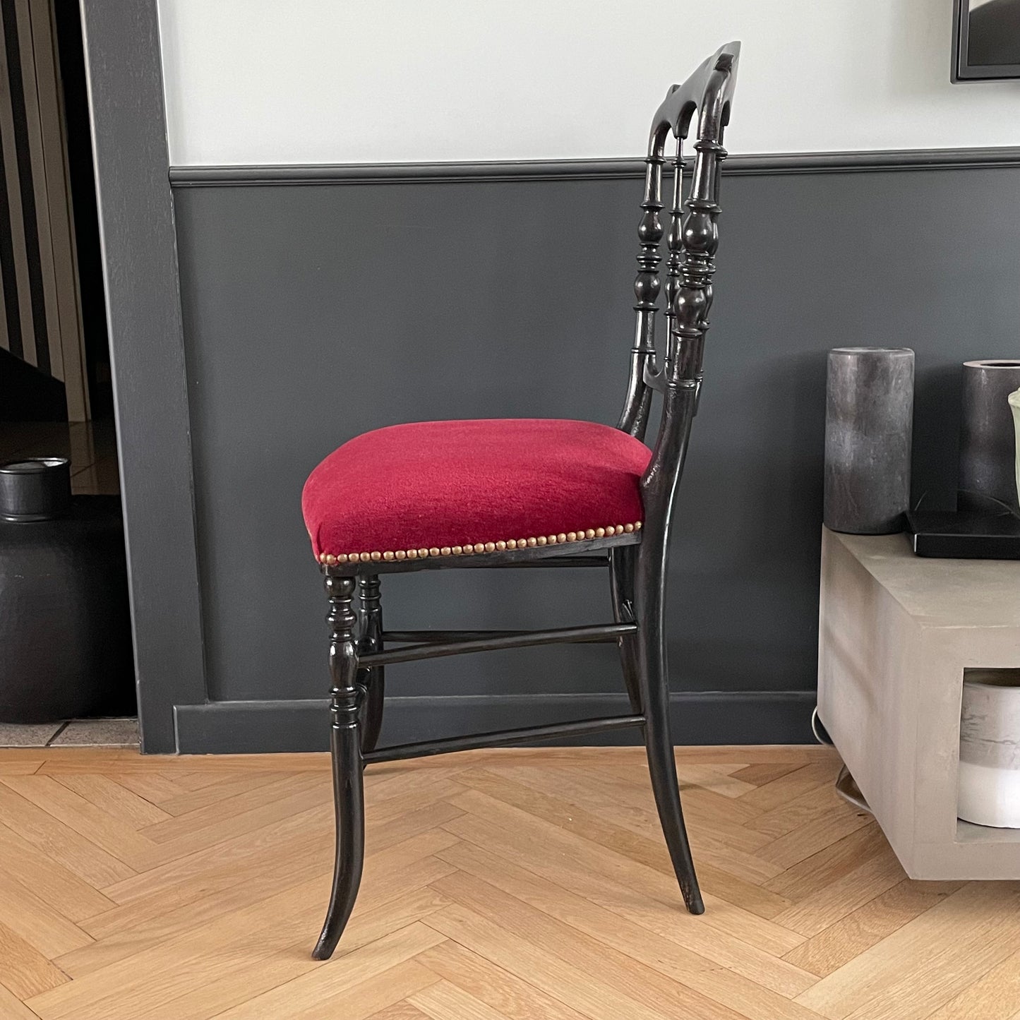 Chaise Napoléon III rénovée - Ref 1191