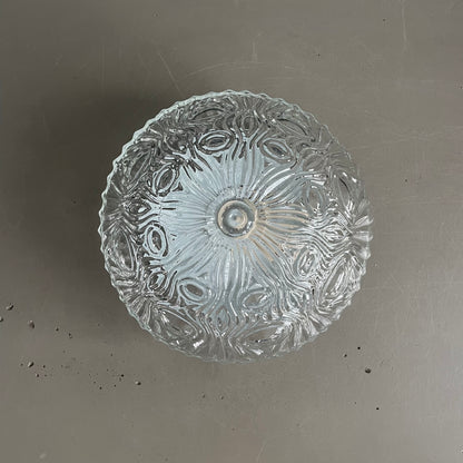 Plafonnier ou applique en verre moulé bombé - Ref 1184