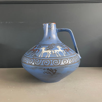 Vase Ceramano motif Pergamon - West Germany - Ref 1122