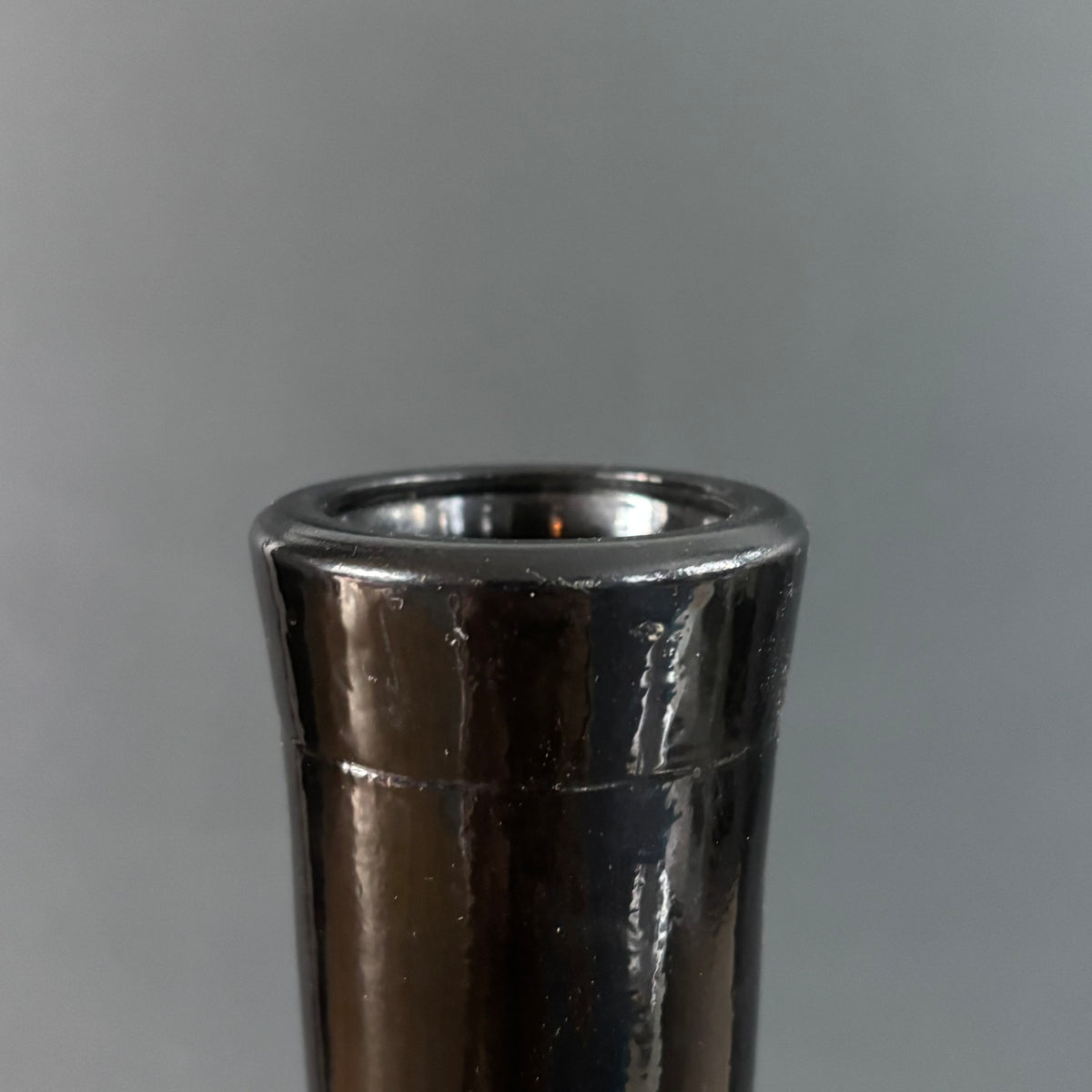 Grand vase en céramique noire - Ref 1285