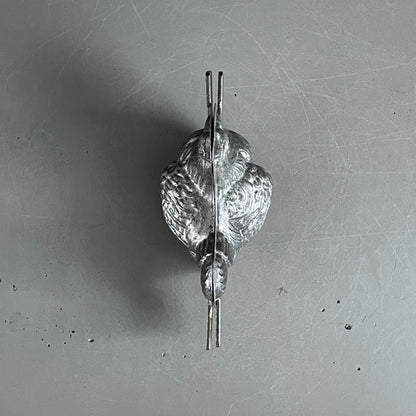 Moule poule en métal étamé ancien - Letang Fils - Modèle 941 - Ref 1171