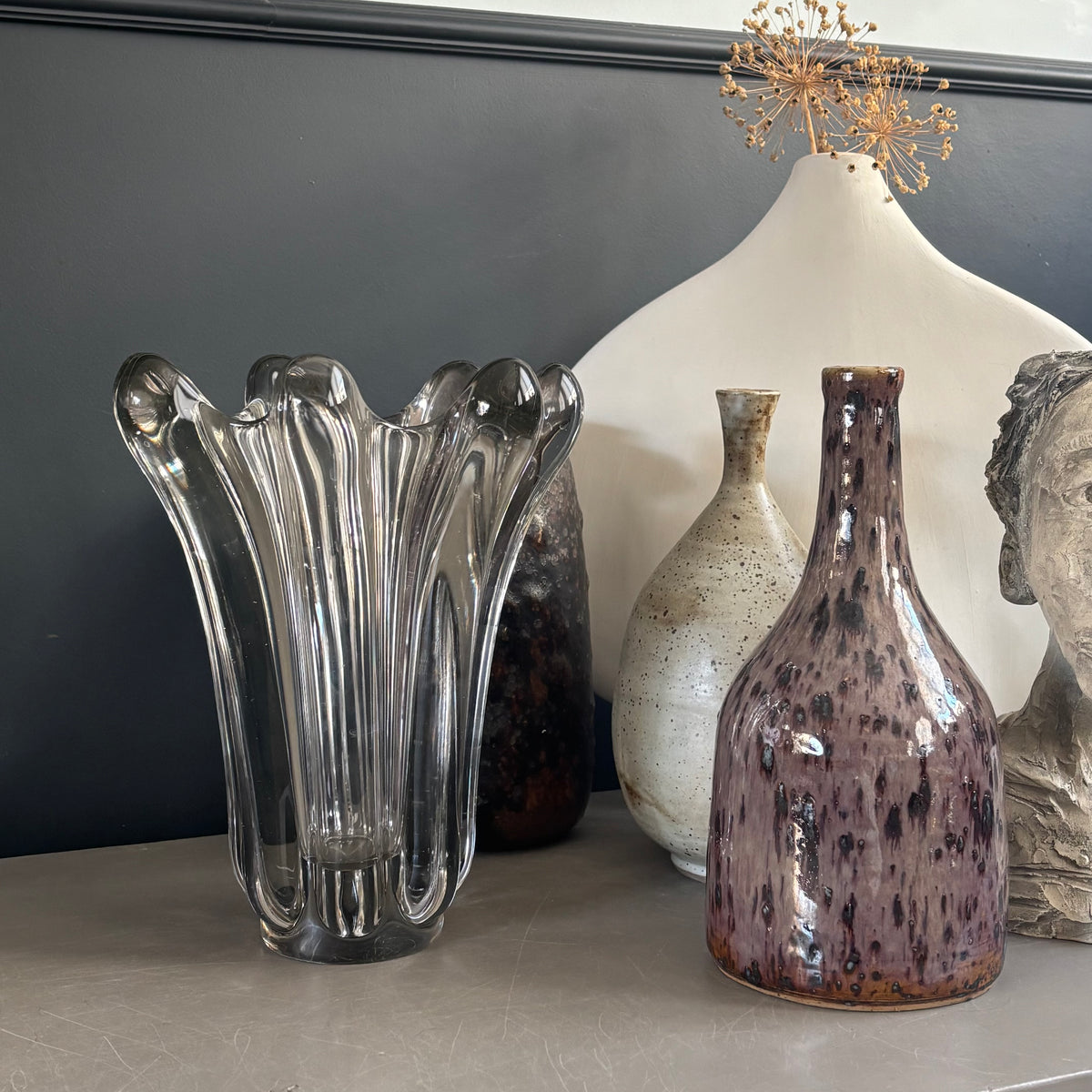 Vase en cristal 26cm - Ref 1316