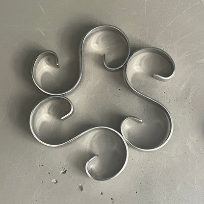 Paire de dessous de plat en inox - Ref 1125