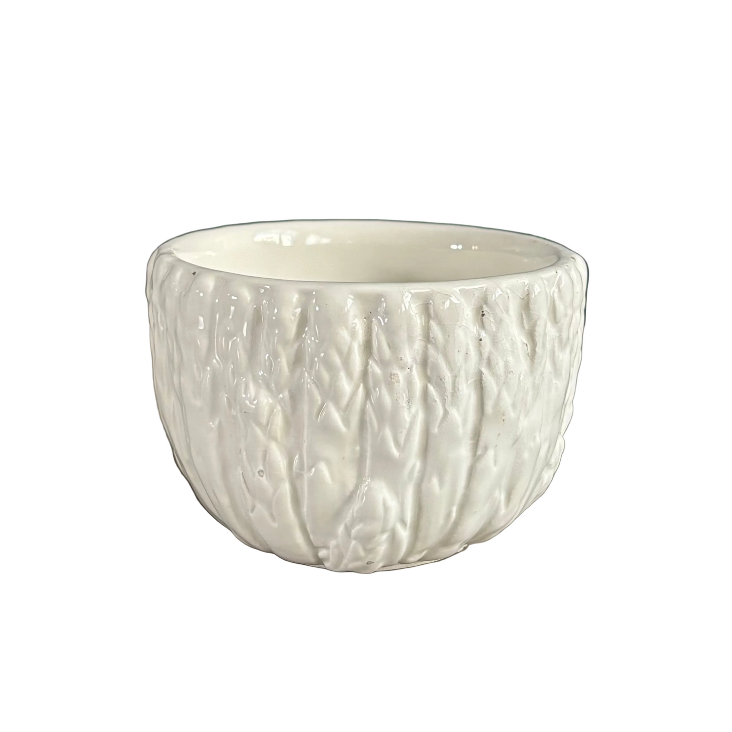 Petit bol en céramique motif asperges - Ref 1279