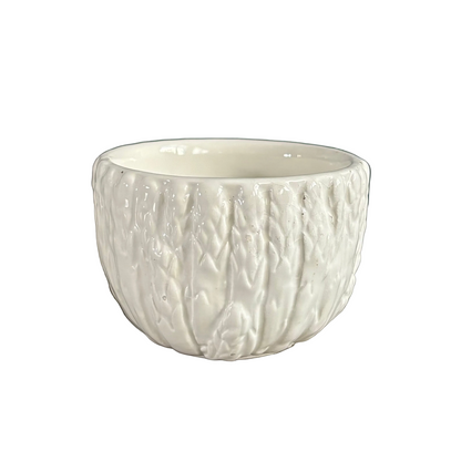 Petit bol en céramique motif asperges - Ref 1279