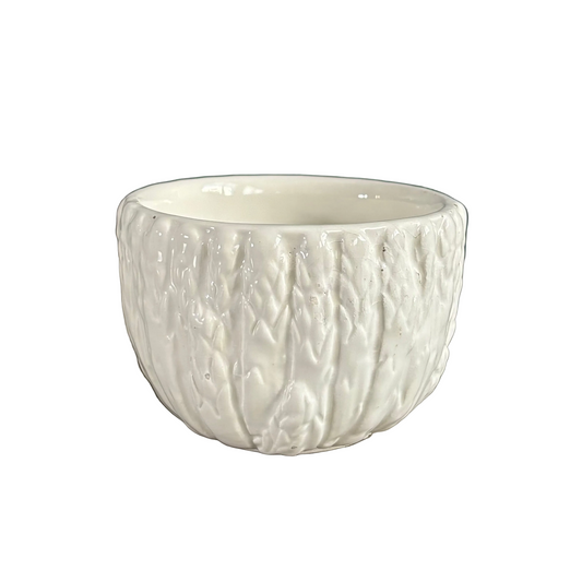 Petit bol en céramique motif asperges - Ref 1279