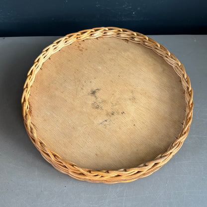 Cloche à fromage en rotin - Ref 1271