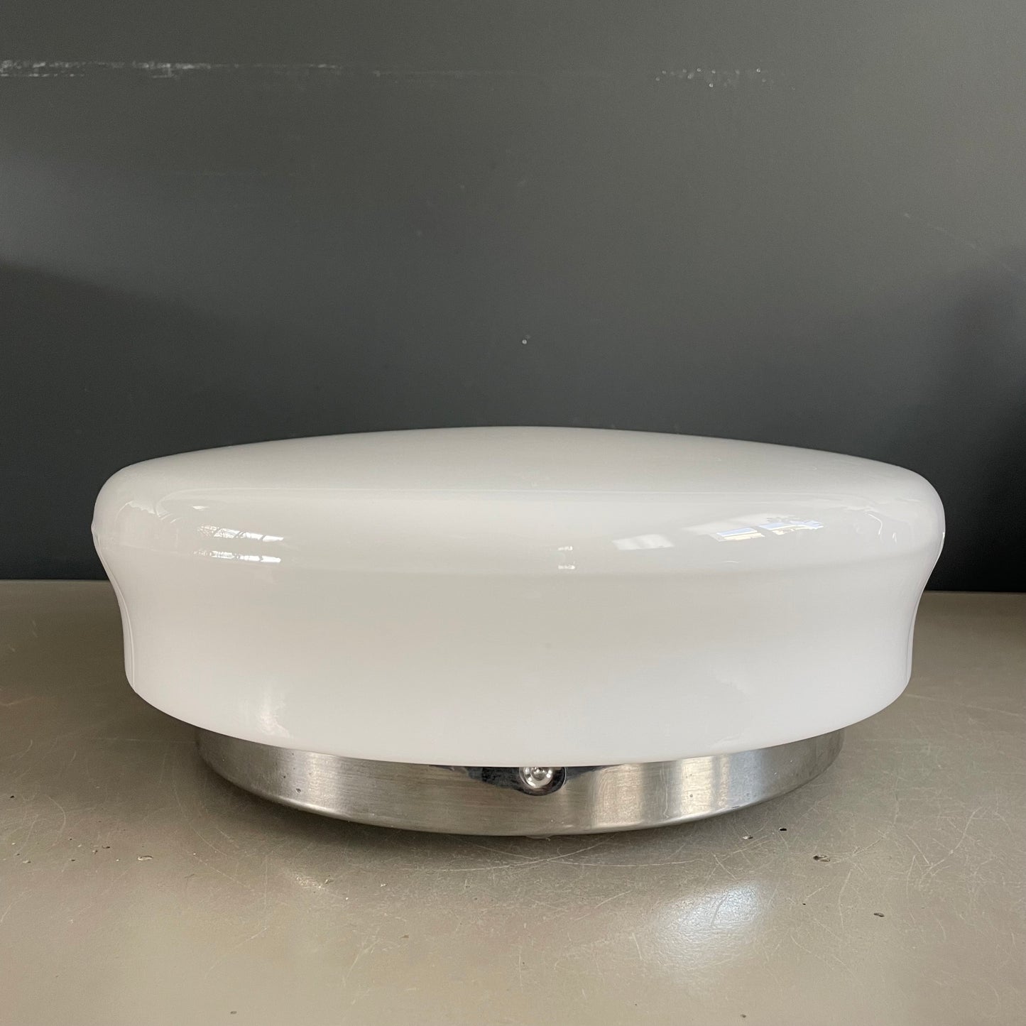 Plafonnier en verre blanc Ikea - Ref 944