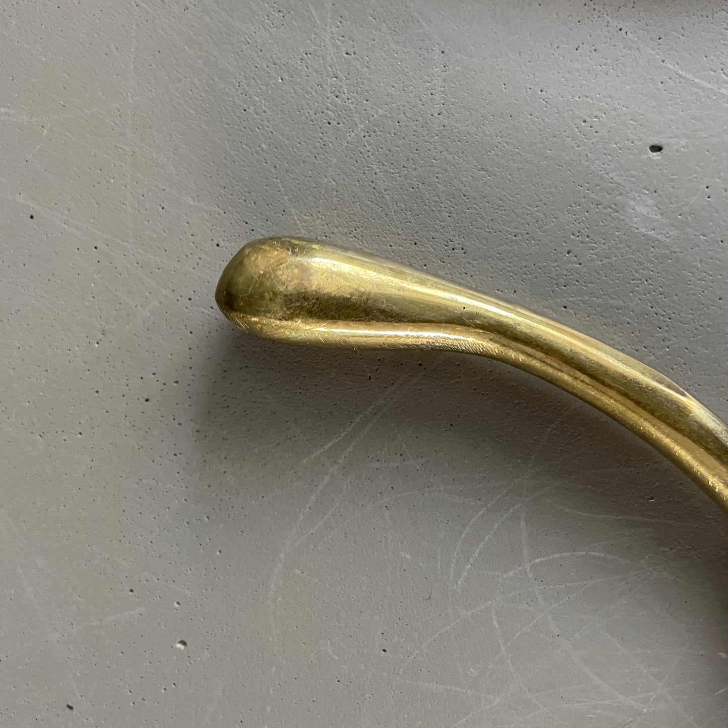 2 paires d’embrasses à rideaux en laiton massif - Ref 1090