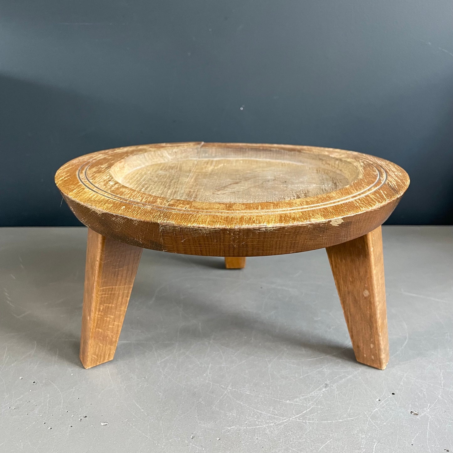 Porte plante pieds compas Pago en bois - Ref 948