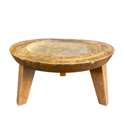Porte plante pieds compas Pago en bois - Ref 948