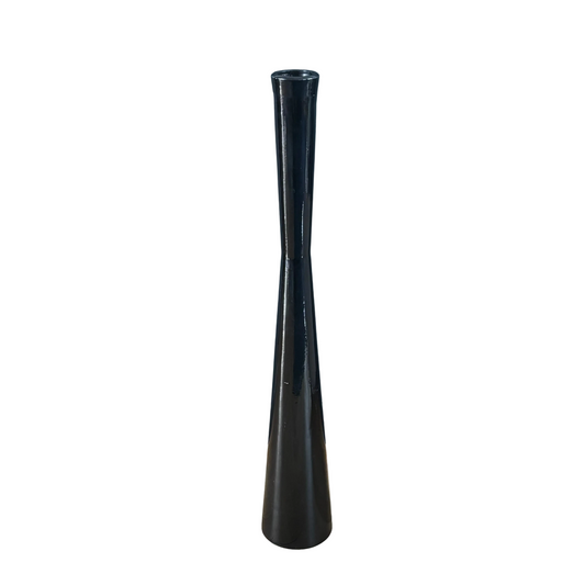 Grand vase en céramique noire - Ref 1285