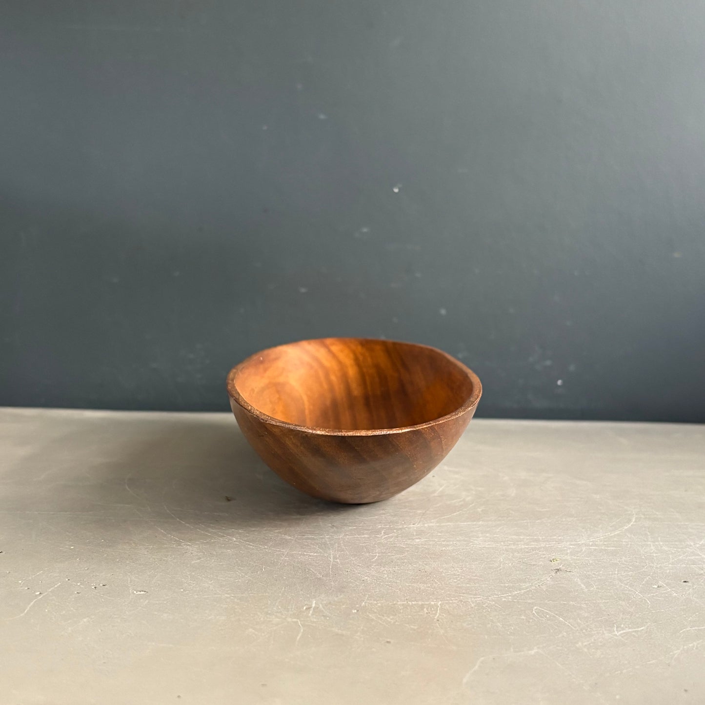 Coupe / Vide-poche en teck vintage - Ref 1225