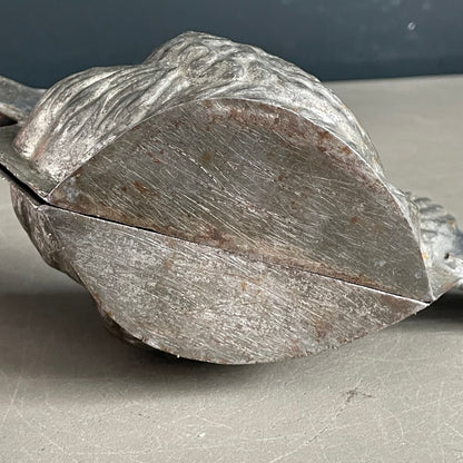 Moule poule en métal étamé ancien - Letang Fils - Modèle 941 - Ref 1171