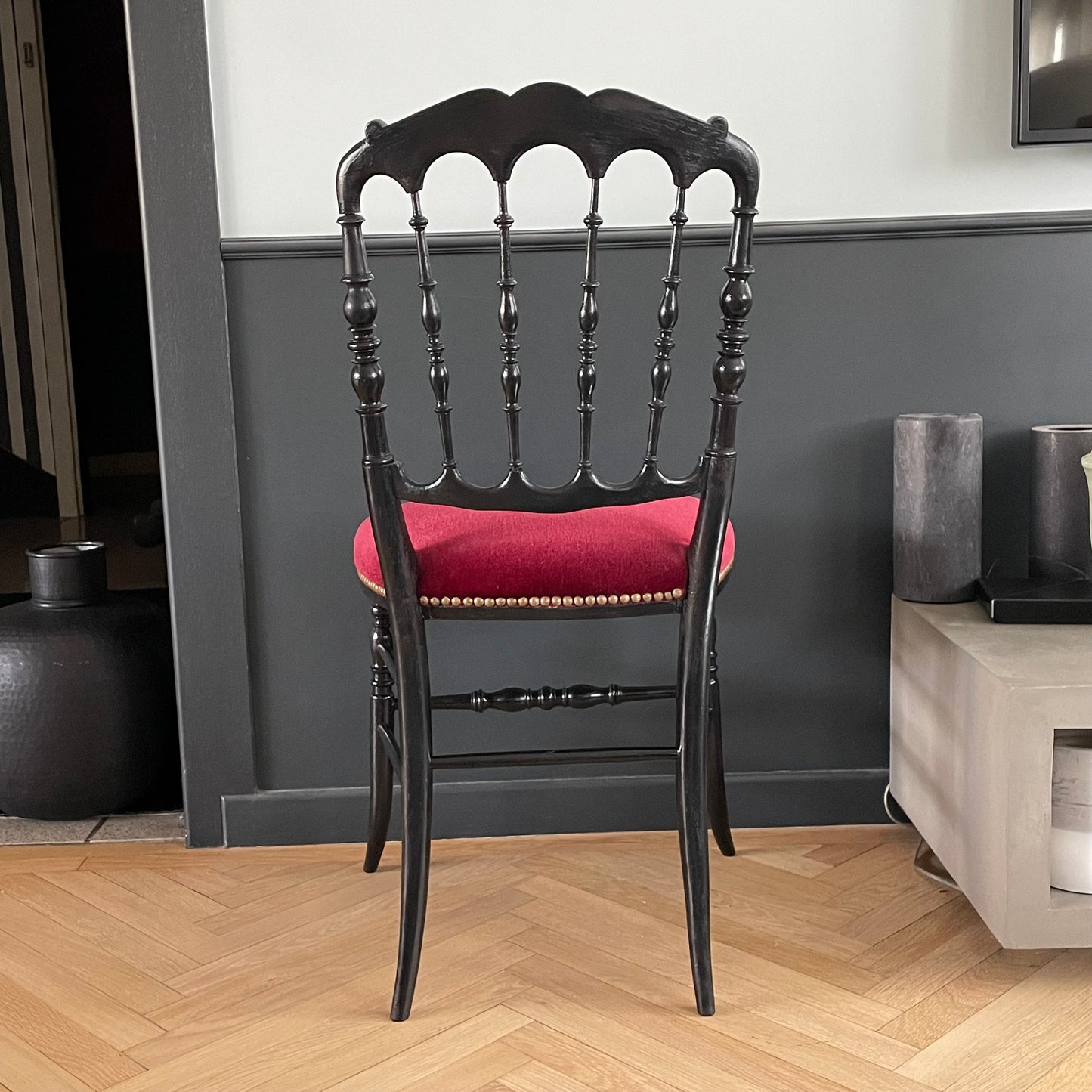 Chaise Napoléon III rénovée - Ref 1191