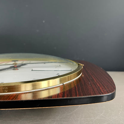 Horloge calendrier murale vintage en formica - Beroz - Ref 1196