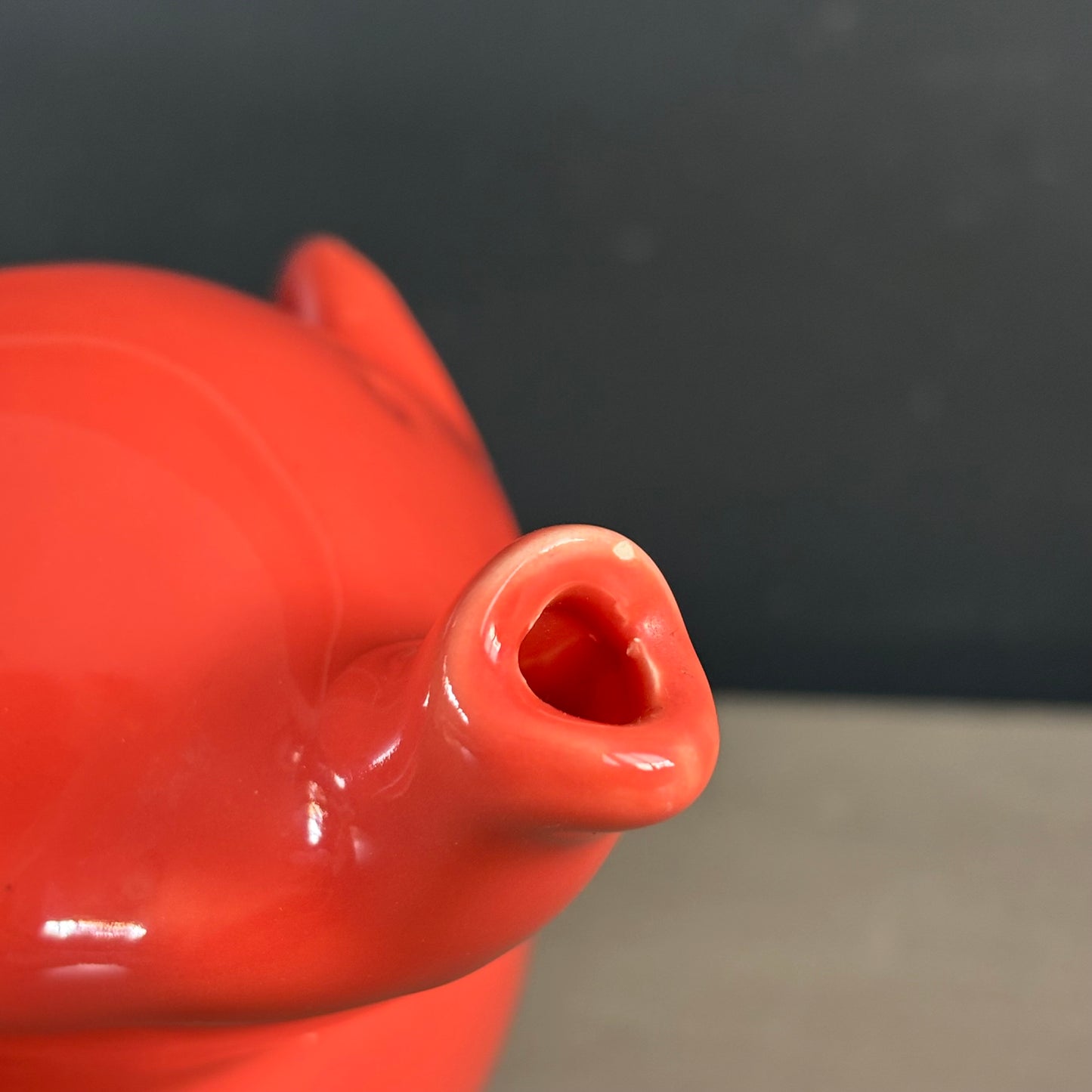 Théière Éléphant grand modèle couleur corail - Ref 1273