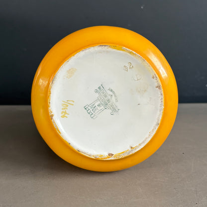 Théière ancienne en faïence et couvercle-filtre en étain - Ref 1250