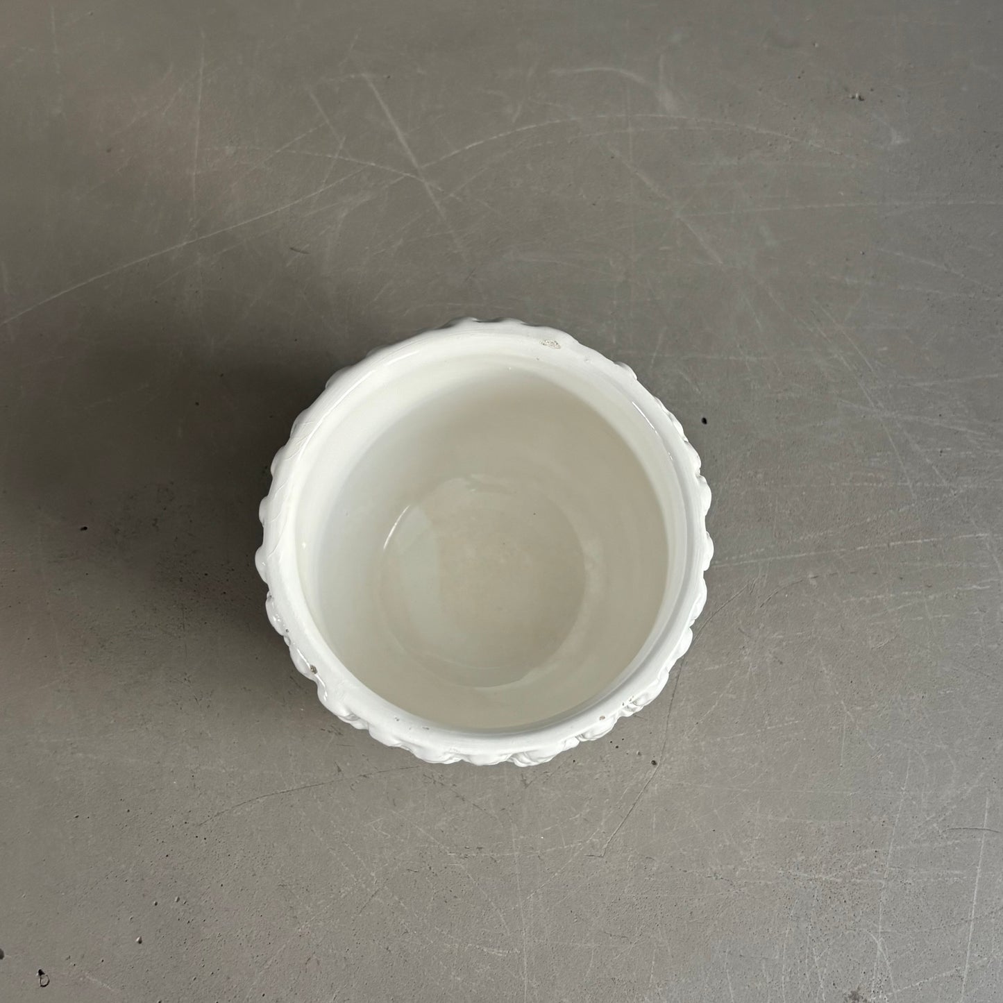 Petit bol en céramique motif asperges - Ref 1279