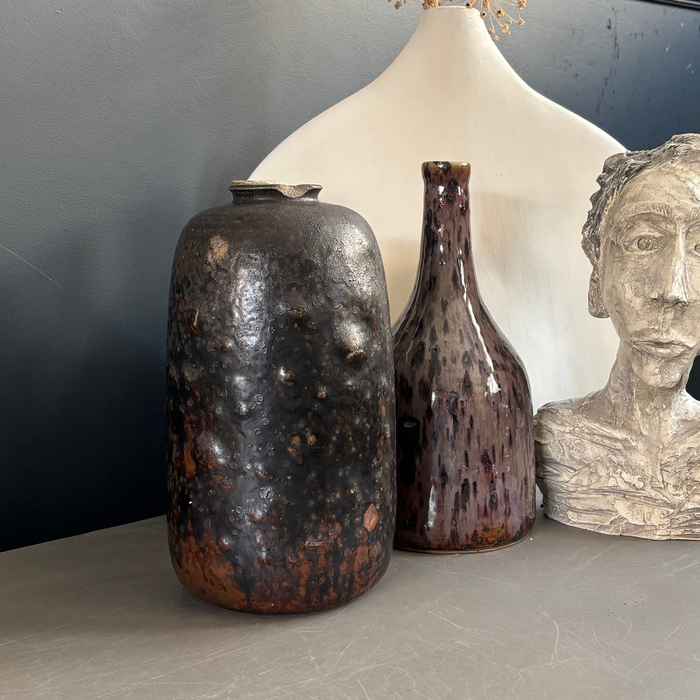 Vase en grès signé Carlos Delsaux – Belgique, vers 1925-1935 - Ref 1226