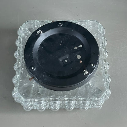 Plafonnier applique en verre moulé bulles - Ref 1147